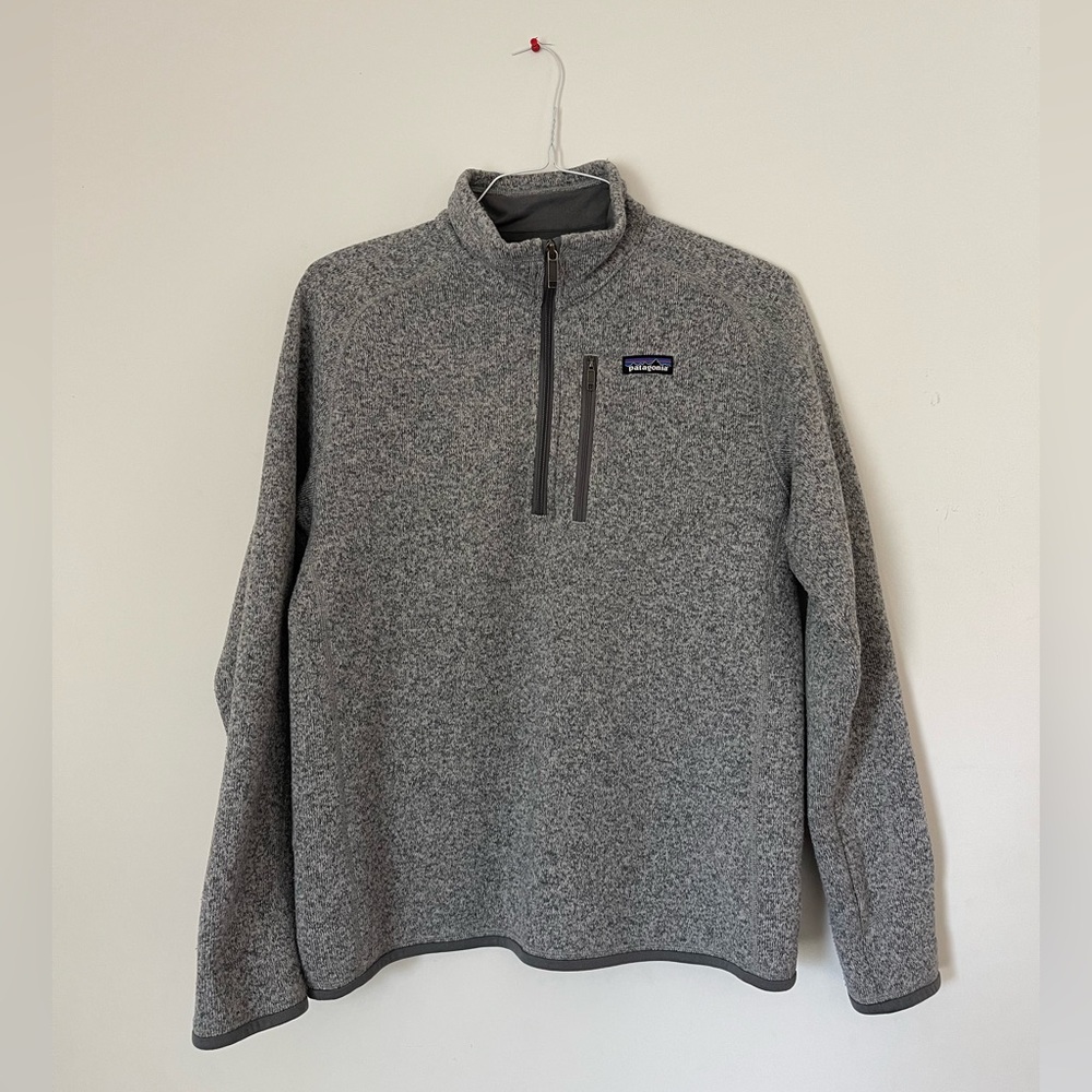 Men's Patagonia Better Sweater 1/4-Zip Fleece - Size Medium